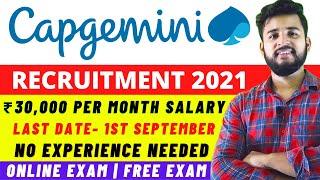 Capgemini Off Campus Drive For Freshers 2021 | Capgemini Recruitment Process 2021