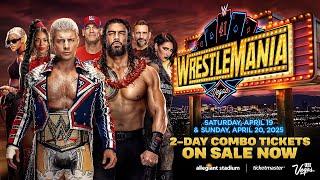 WrestleMania 2-Day Combo Tickets – available now