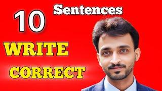 WRITE CORRECT GERMAN | LEARN GERMAN SENTENCE FORMATION