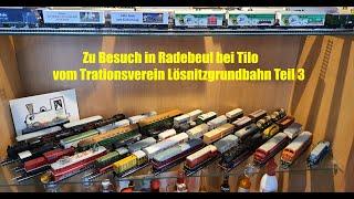 Jens im Einsatz 3.10.2024 Zu Besuch in Radebeul bei Tilo vom Traditionsverein Lößnitzgrundbahn Teil3