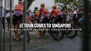 THE TOUR DE FRANCE PARTY COMES TO SINGAPORE