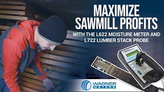 Uncovering Moisture Deep in Lumber Stacks with the Wagner Meters L722 Probe & L622 Meter