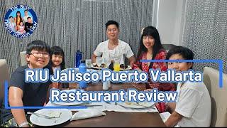 RIU Jalisco Puerto Vallarta Restaurant Review - All the included food options #mexico #familyvlog