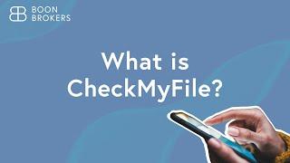 CheckMyFile | Boon Brokers