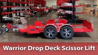 Warrior Drop Deck Scissor Lift | Primo Trailer