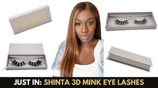 REVEAL: 3D *MINK LASHES* by Shinta Brown