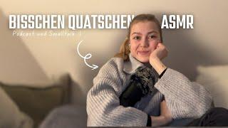 ASMR | chill and chat über Stress und personal Themen  (german whispering ramble & fluffy mic)