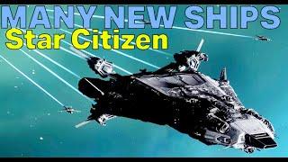 Many New Ships & Vehicles Incoming, MISC, Crusader, Anvil, RSI | Star Citizen Ships