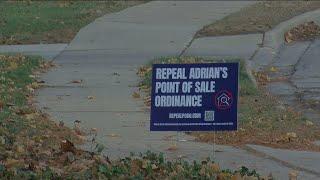 Adrian's new point of sale ordinance drawing criticism from some residents, Realtors