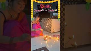 Finally, celebrated Diwali in India  Mayo Japan #diwali2024