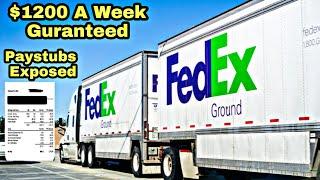 FedEx Ground Truck Drivers Pay And Full Job Breakdown | TheAsianMaiShow