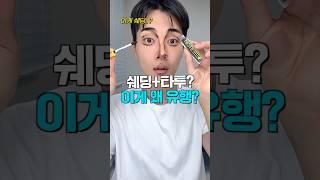 이게 왜 유행..? 쉐딩+타투펜?