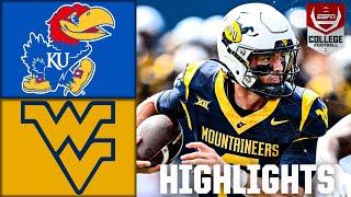 Kansas Jayhawks vs. West Virginia Mountaineers | Full Game Highlights | ESPN College Football