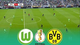 LIVE  WOLFSBURG vs BORUSSIA DORTMUND | DFB Cup 2024/2025 2nd Round | Full Match | FL 2025 Gameplay