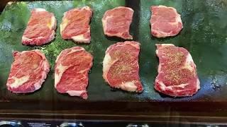 Blackstone Griddle - Diner Style Seared Ribeye Steaks - Everyday BBQ