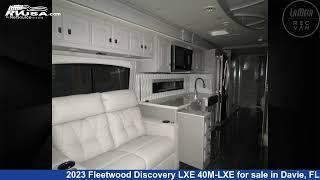 Spectacular 2023 Fleetwood Discovery LXE Class A RV For Sale in Davie, FL | RVUSA.com