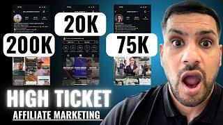 The FASTEST & EASIEST HIGH Ticket Affiliate Marketing Strategy To go From 0-10K+/Month