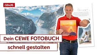 Schnell ein CEWE FOTOBUCH gestalten