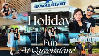 Theme park visits | Enjoying our holidays at Gold coast! Fun times with our friends and family