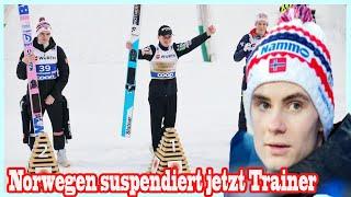  Skisprung-Skandal! Norwegen suspendiert Trainer nach Betrug bei der WM ️