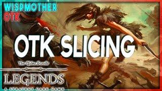 TES LEGENDS ️ SLICE, SLICE, SLICE | WISPMOTHER RAIDER COMBO OTK DECK | The Elder Scrolls Legend