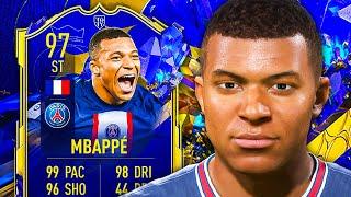 THE BEST ATTACKER IN THE GAME!  97 TOTY Mbappe Player Review - FIFA 23 Ultimate Team