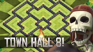 Clash Of Clans - TH8 FARMING LOOT!CRAZY FARMING BASE!!!" "MUST SEE! Town Hall 8 2015