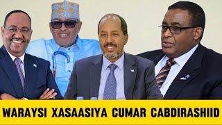 CUMAR CABDISASHIID OO KA HADLAY AQOONSIGA MARAYKANKA EE SOMALILAND DORASHADA QOF & COD PUNTLAND IYO.