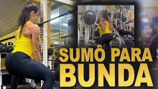 Agachamento sumô pra lapidar a bunda! Dicas de treino para mulheresbumbum na nuca