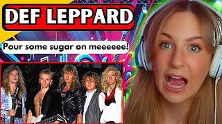 Irish Girl Reacts to Def Leppard for the First Time | Pour Some Sugar On Me Reaction