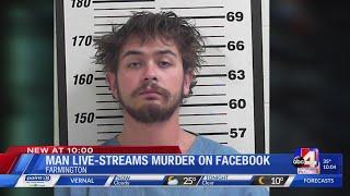 Police: Davis County man streams murder on Facebook