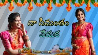 నా సీమంతం వేడుక in USA || seemantham || baby shower function|| seemantham ceremony || Telugu vlogs||