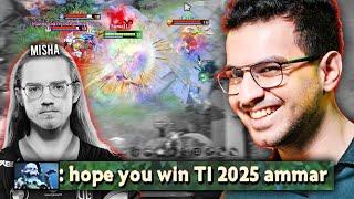 when ATF meet MISHA again in ranked.. - "HOPE YOU WIN TI 2025 AMMAR.."