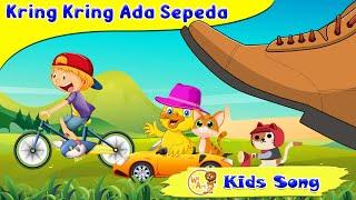 Kring kring ada sepeda bebek dan kucing lucu lagu anak anak indonesia kartun  // WE ART KIDS SONG