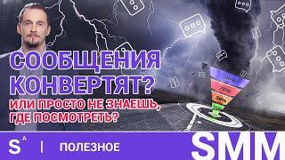 Как анализировать эффективность рекламы с целью "сообщения" в facebook