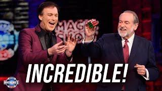 Mike Huckabee SOLVES RUBIK’S CUBE by MAGIC | Jukebox | Huckabee