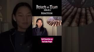 The Death of #erenyeager ??? #attackontitan #attackontitanreaction #aot #aotreaction #animereaction