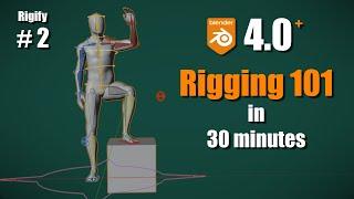 [Blender 4.0 RIGIFY] Ch 2: Rigging Basics