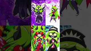 Flo ALL DARK TRANSFORMATIONS / Rocky Rakoon Nightmare Critters Animation Meme #Shorts #viral #titkok