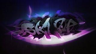 _SKLOP_ 3D Graffiti - SPEEDART // Cinema 4D / Photoshop // GP