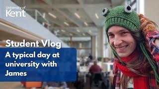 A typical day at university | Student Vlog | University of Kent