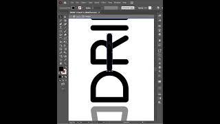 how to make a text logo in illustrator #logodesign #viral #adobeillustrator #logo #textlogo