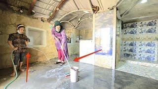 Washing the Magic Cave Completely: Luxurious, Fresh Home of a Nomadic Lady