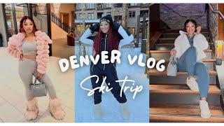 DENVER COLORADO TRAVEL VLOG 2024 | SKIING, EATING, & EXPLORING