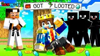 I GOT LOOTED IN MINECRAFT | LILYVILLE SMP