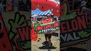 Love Watermelon? Had such a great time at the CA Watermelon Festival! #shorts  #watermelon