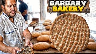 How is a barbary cooked? Baking Iranian bread