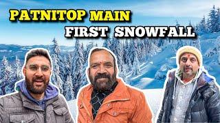 Patnitop main First Snowfall | Hotel Booking Krwa li | JAMMU & KASHMIR | DSBOSSKO VLOGS