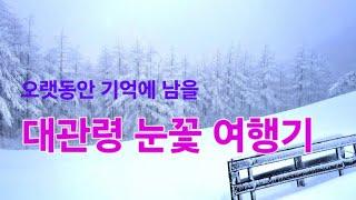 대관령 눈꽃 여행기 (Daegwallyeong Snowflake Travel, Gangwon-do, Korea)