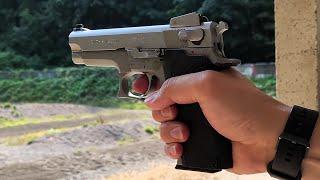 S&W M5906 자동권총 실탄 사격 영상 #2